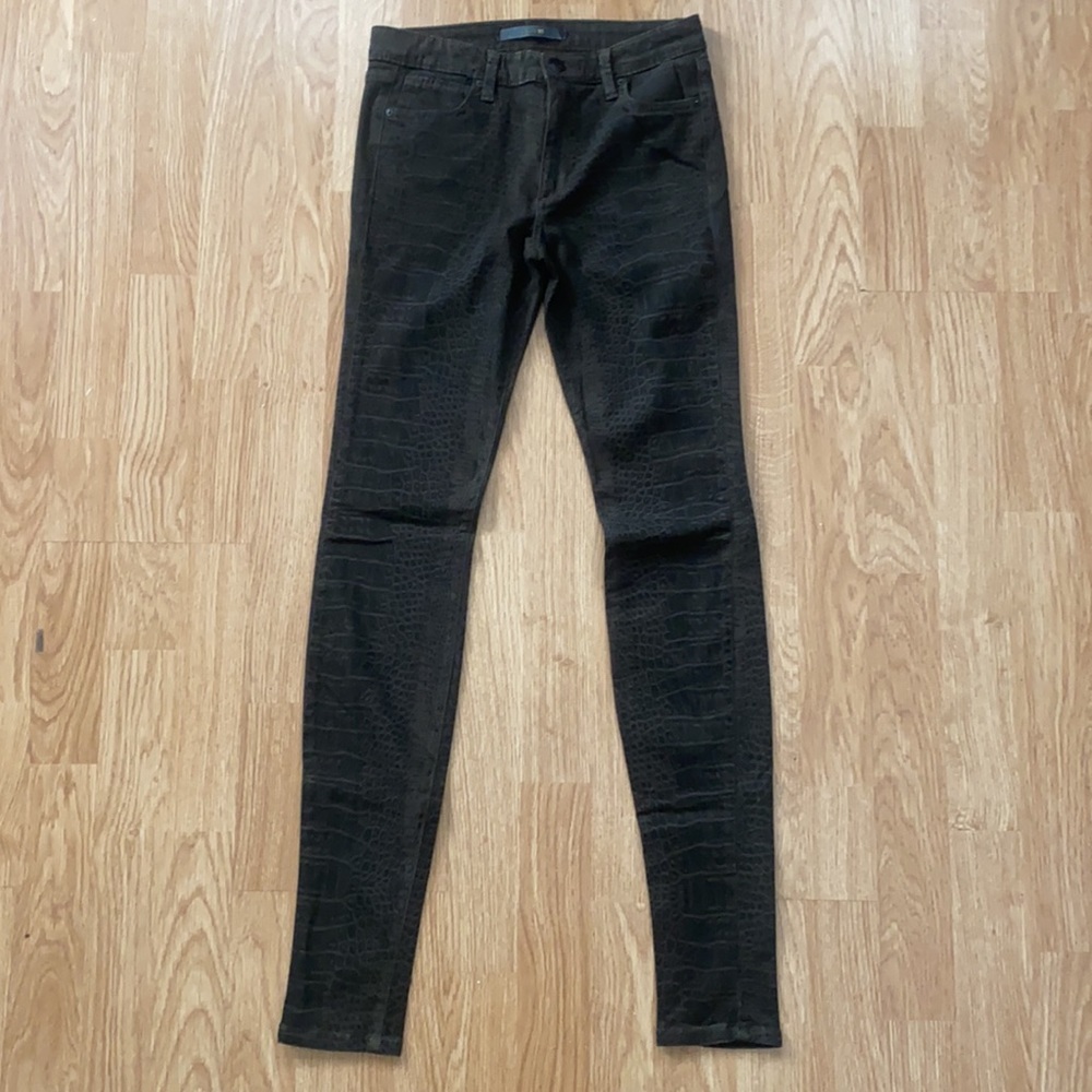 Joe’s Jeans snakeskin print skinny pants - Picture 2 of 6